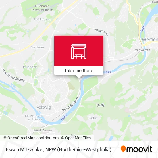 Карта Essen Mitzwinkel