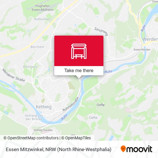 Карта Essen Mitzwinkel