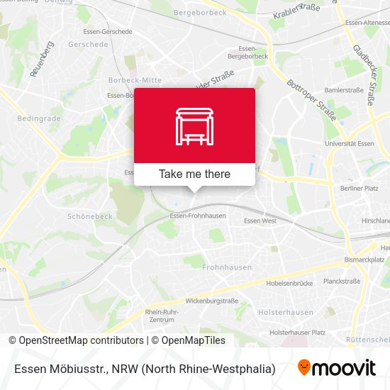 Карта Essen Möbiusstr.
