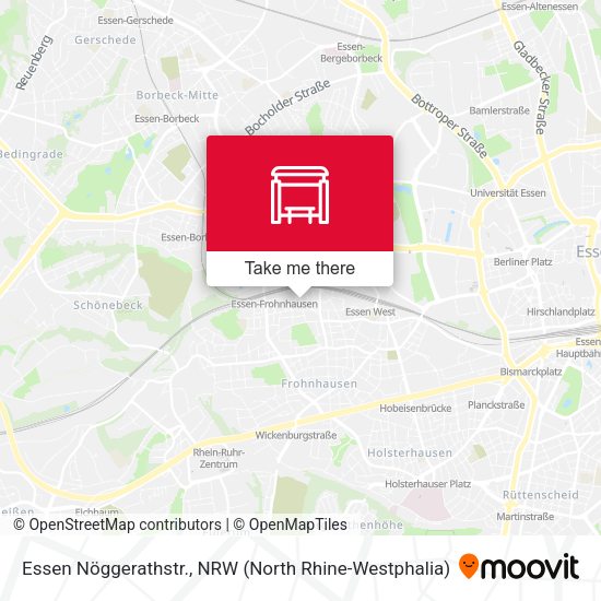 Карта Essen Nöggerathstr.