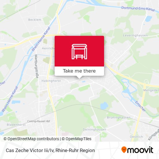 Cas Zeche Victor Iii/Iv map