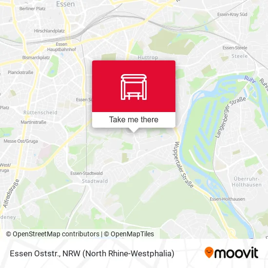 Карта Essen Oststr.
