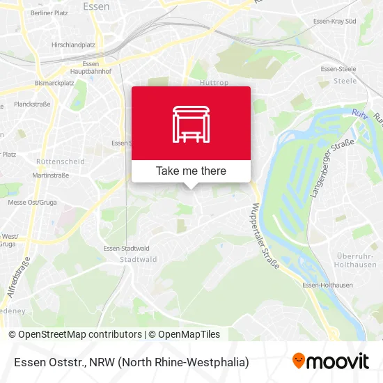 Карта Essen Oststr.