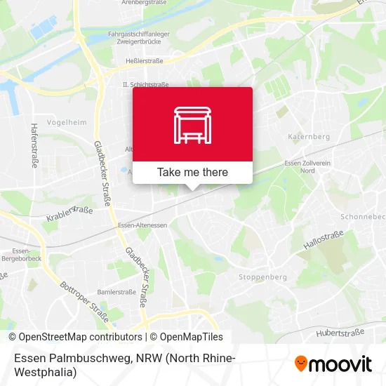 Карта Essen Palmbuschweg