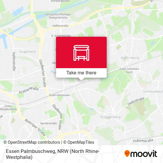 Essen Palmbuschweg map