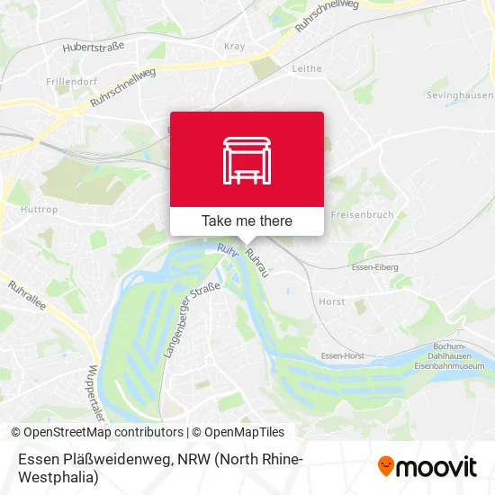 Карта Essen Pläßweidenweg