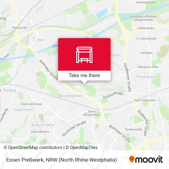 Карта Essen Preßwerk