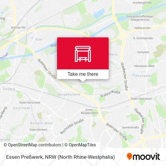 Карта Essen Preßwerk