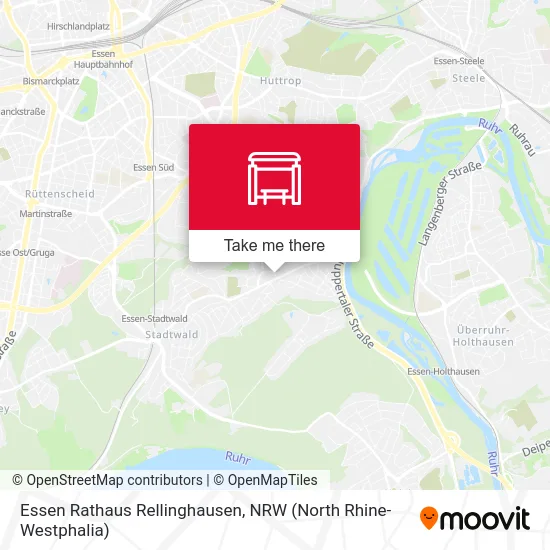 Essen Rathaus Rellinghausen map