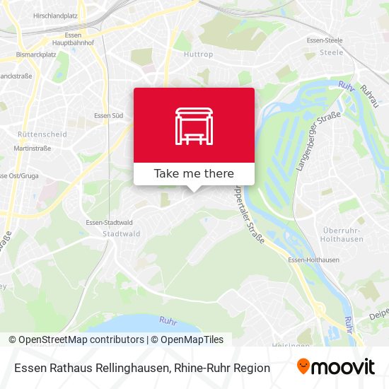 Essen Rathaus Rellinghausen map