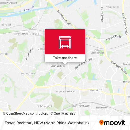 Карта Essen Rechtstr.