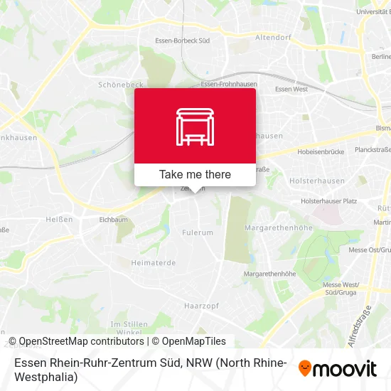 Карта Essen Rhein-Ruhr-Zentrum Süd