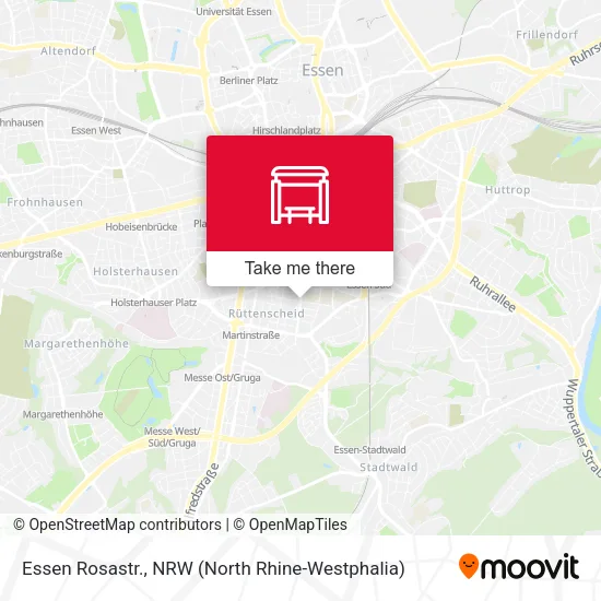 Карта Essen Rosastr.