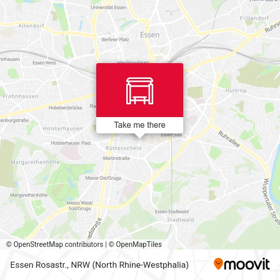 Карта Essen Rosastr.