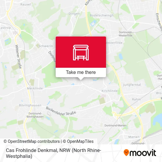 Cas Frohlinde Denkmal map