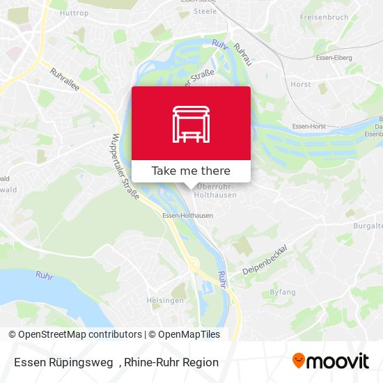 Essen Rüpingsweg map