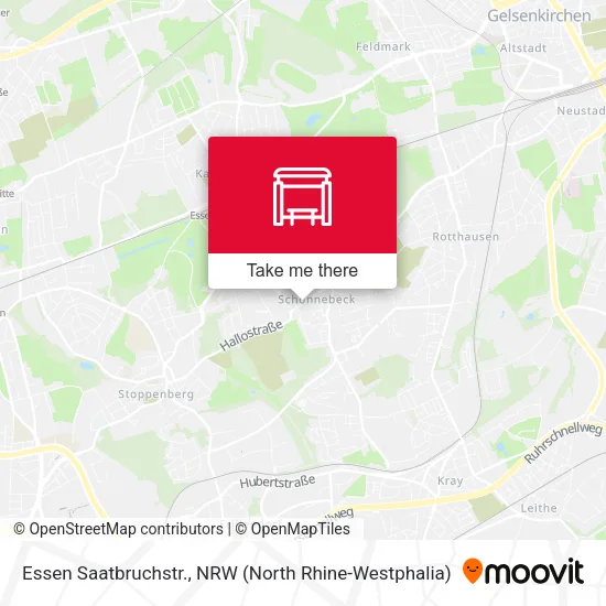 Карта Essen Saatbruchstr.