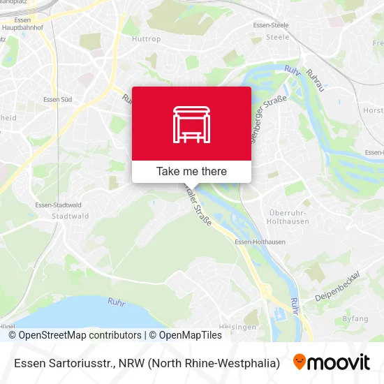 Карта Essen Sartoriusstr.