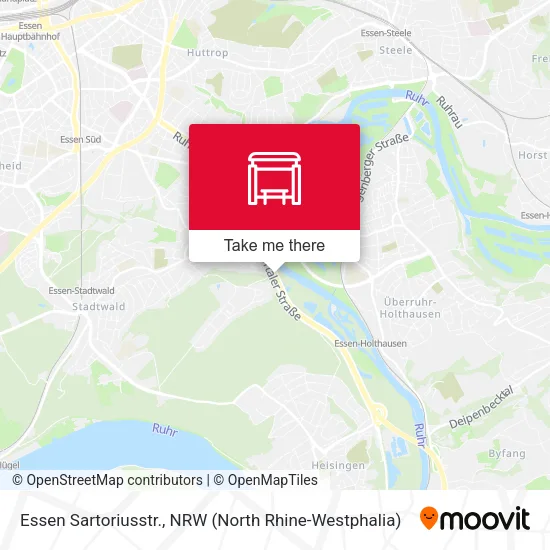 Карта Essen Sartoriusstr.