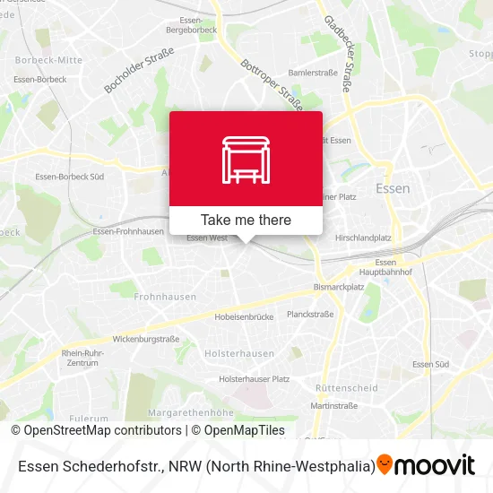 Карта Essen Schederhofstr.