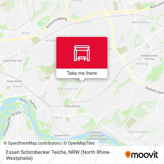 Essen Schirnbecker Teiche map