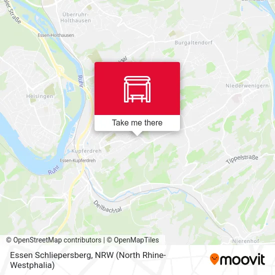 Карта Essen Schliepersberg