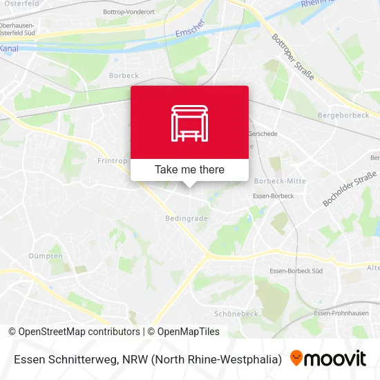 Карта Essen Schnitterweg