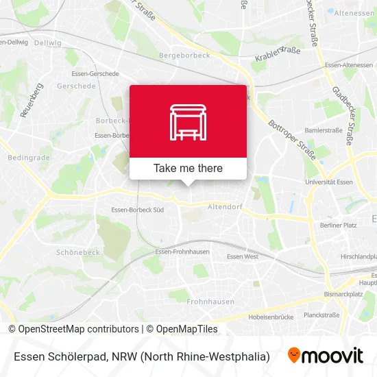 Карта Essen Schölerpad