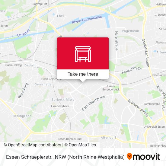 Карта Essen Schraeplerstr.