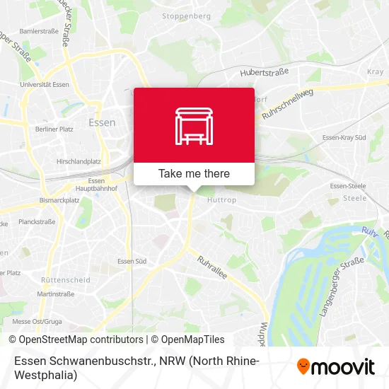 Карта Essen Schwanenbuschstr.