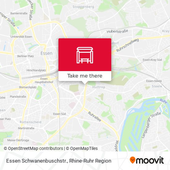 Essen Schwanenbuschstr. map