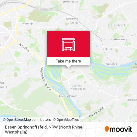 Карта Essen Springhoffsfeld