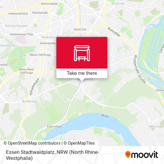 Карта Essen Stadtwaldplatz