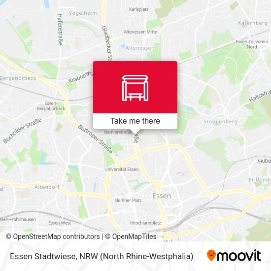 Карта Essen Stadtwiese