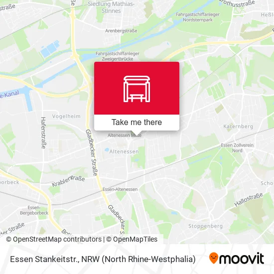 Карта Essen Stankeitstr.