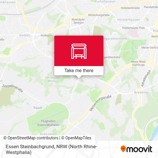 Essen Steinbachgrund map