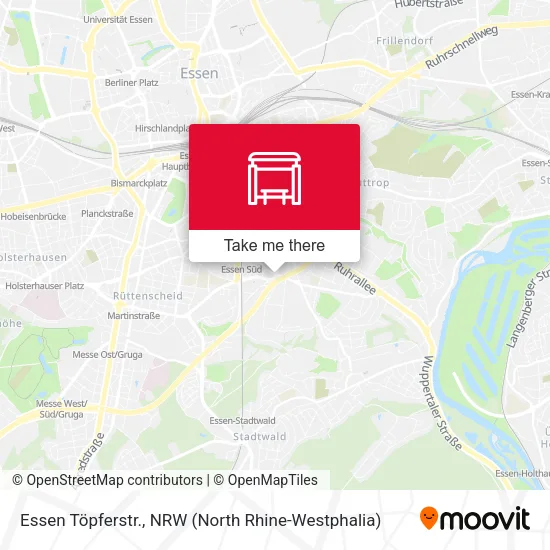 Карта Essen Töpferstr.