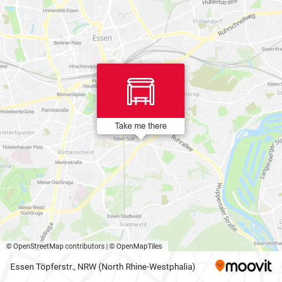 Карта Essen Töpferstr.