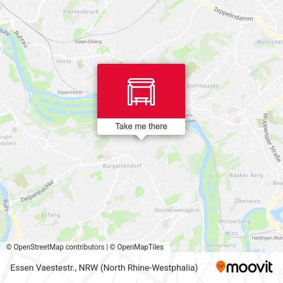 Карта Essen Vaestestr.
