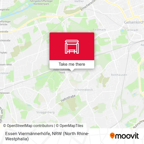 Карта Essen Viermännerhöfe