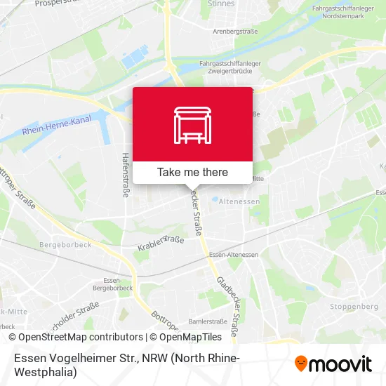 Карта Essen Vogelheimer Str.