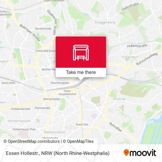 Карта Essen Hollestr.