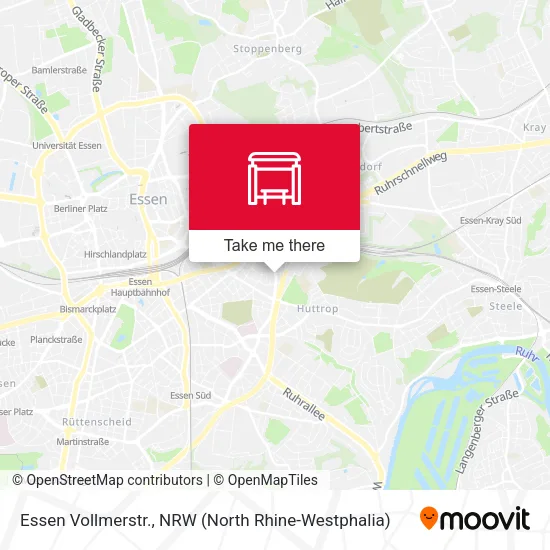 Карта Essen Vollmerstr.