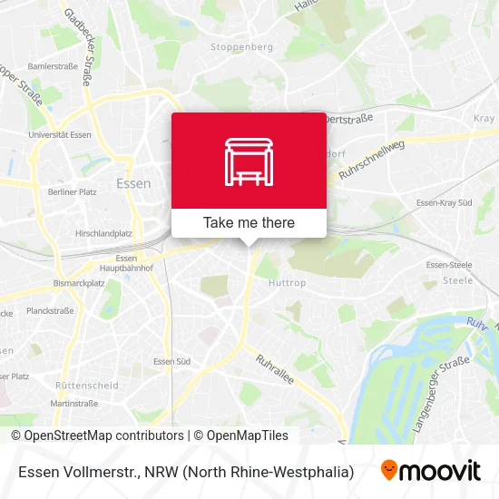 Карта Essen Vollmerstr.