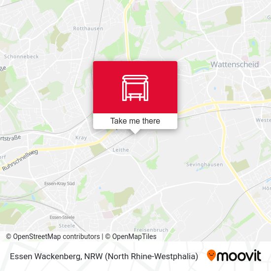 Карта Essen Wackenberg