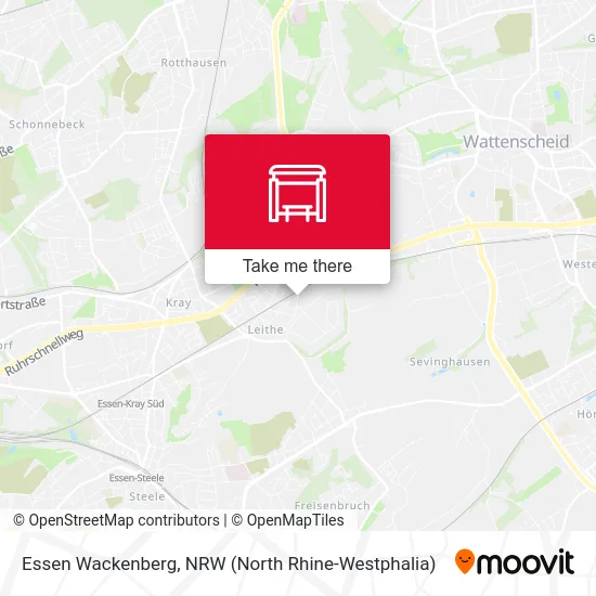 Карта Essen Wackenberg