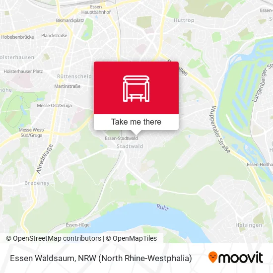 Карта Essen Waldsaum