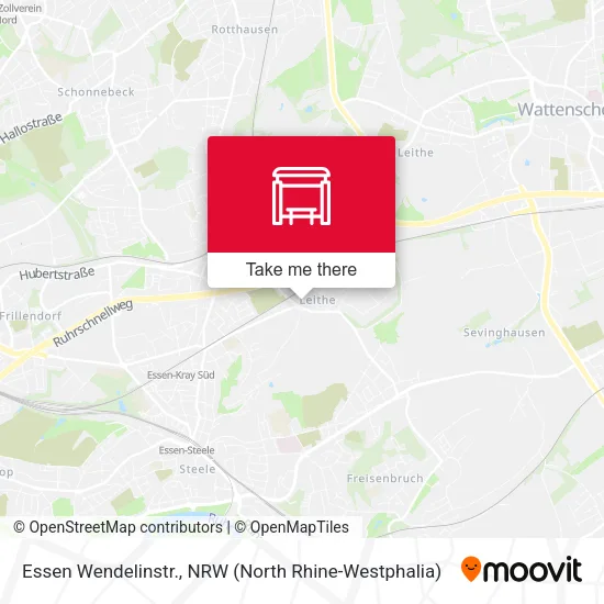 Карта Essen Wendelinstr.