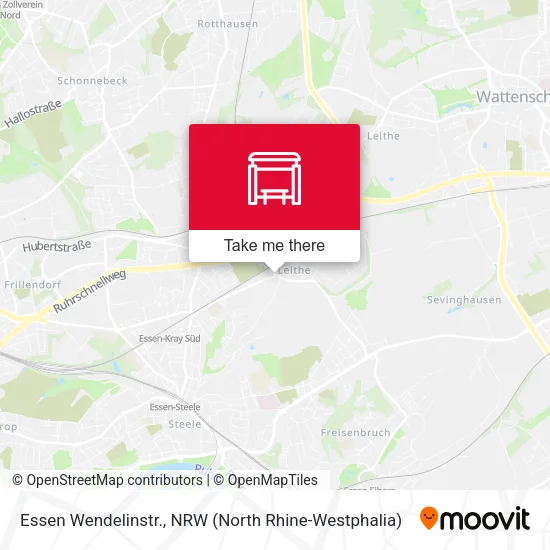 Карта Essen Wendelinstr.