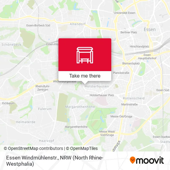 Карта Essen Windmühlenstr.